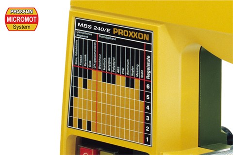 PROXXON微型台式木工带锯机MBS240E NO27172
