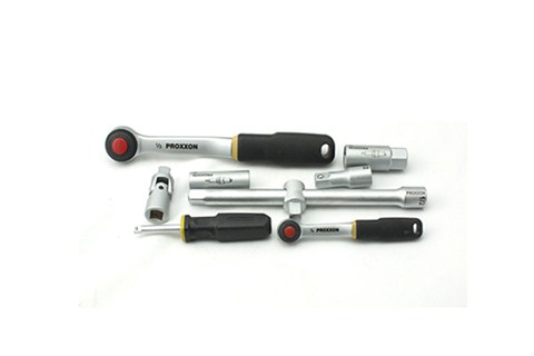 PROXXON 1/4英寸和1/2英寸棘轮56件装 NO23040